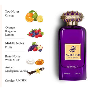 Amber Oud Eau de Parfum 100ml Brandy Brandy