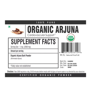 Arjun Chaal Powder 100g Terminalia Arjun Ki Chaal Arjuna Bark Herbs Heart Tonic Aromique Beauty Ltd