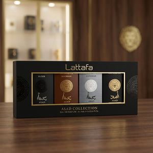 Asad Collection Set 5ml Lattafa Emarati