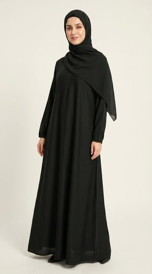 Black Premium Nida Abaya Emarati