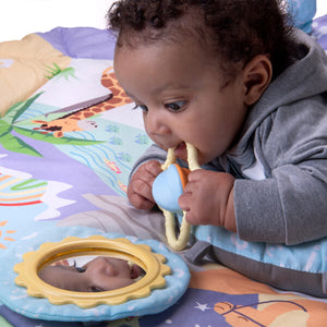 Desi Doll Arabic Alphabet 5-in-1 Activity Gym & Playmat for Babies Emarati