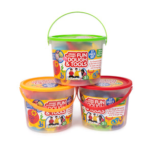 Desi Doll Arabic Letters Fun Dough Set – Kids Educational Learning Toy Emarati