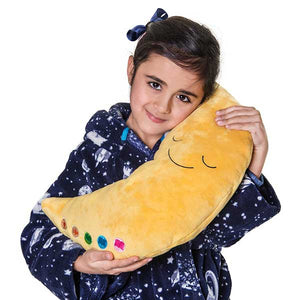 Desi Doll My Quran Pillow (Moon Shape) – Islamic Kids Learning Pillow with Light & Sound Emarati