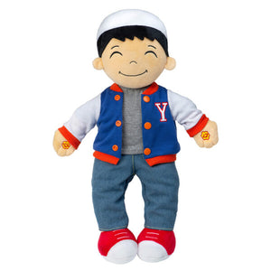 Desi Doll Yousuf Speaking Doll – English & Arabic Islamic Talking Doll for Kids Emarati