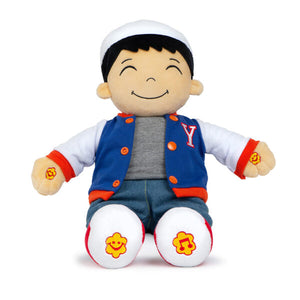 Desi Doll Yousuf Speaking Doll – English & Arabic Islamic Talking Doll for Kids Emarati
