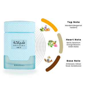 Shiyaaka Sky Eau de Parfum 100ml Khadlaj Emarati