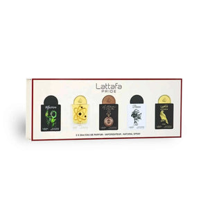 Lattafa Pride Affection Eau de Parfum Gift Set Collection (5 x 20ml) Lattafa Pride