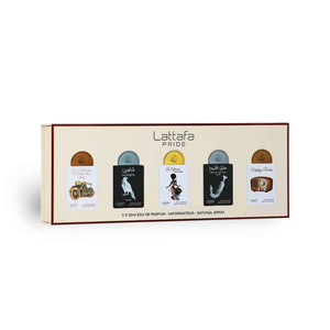 Lattafa Pride La Collection Eau de Parfum Gift Set Collection (5 x 20ml) Lattafa Pride