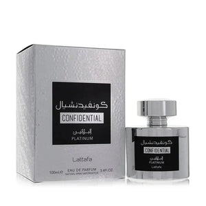 Confidential Platinum Perfume 100ml EDP for Men Lattafa