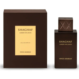 Shaghaf Amber Infusion Eau de Parfum 75ml Swiss Arabian Emarati