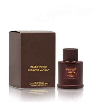 Tobacco Vanila Eau De Parfum 100ml Frago World Paris Brandy
