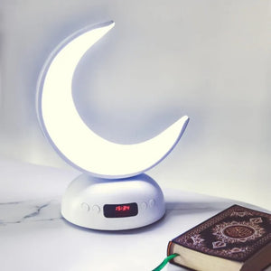 Moon Lamp Quran Speaker with Azan Clock Emarati