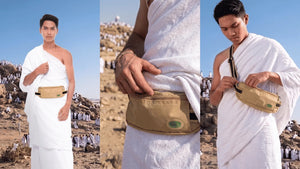 HAJJ UMRAH ANTI-THEFT IHRAM & MONEY BELT Emarati