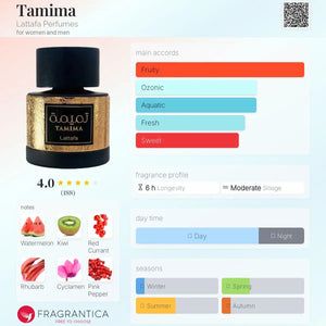 Tamima Perfume EDP 100ml by Lattafa Lattafa