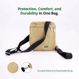ANTI-THEFT HAJJ & UMRAH SIDE & NECK BAG Women Emarati