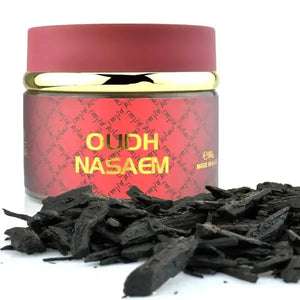 Oudh Nasaem Bakhoor Incense 60g Nabeel - Aromique Beauty Ltd