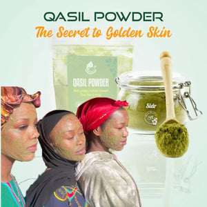 Natural Qasil Jujube Powder Face Skin Hair Cleanser Emarati