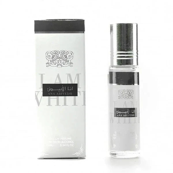 Ana Abiyedh Perfume Oil 10ml Ard Al Zaafran - Aromique Beauty Ltd
