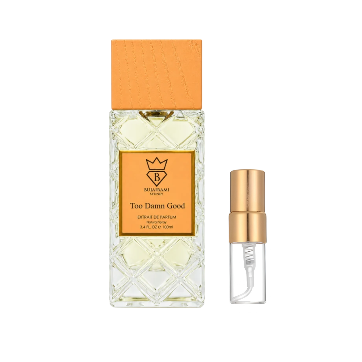 Bujairami Too Damn Good 2ml Extrait de Parfum  Emarati