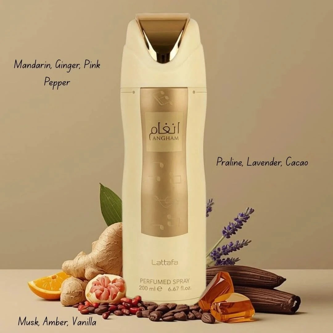 Angham Deodorant Spray 200ml Wholesale
