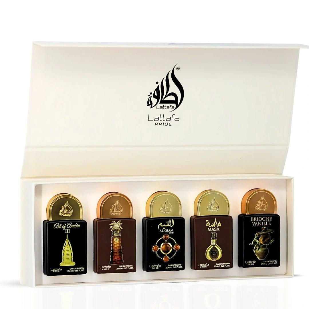 Lattafa Pride Art of ARABIA Eau de Parfum Gift Set Collection