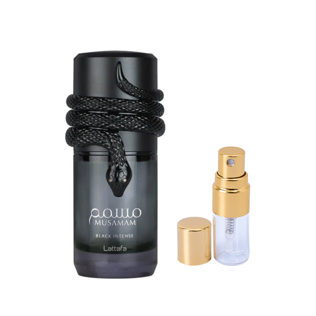 Musamam Black Intense Perfume Sample 2ml French Avenue French Avenue