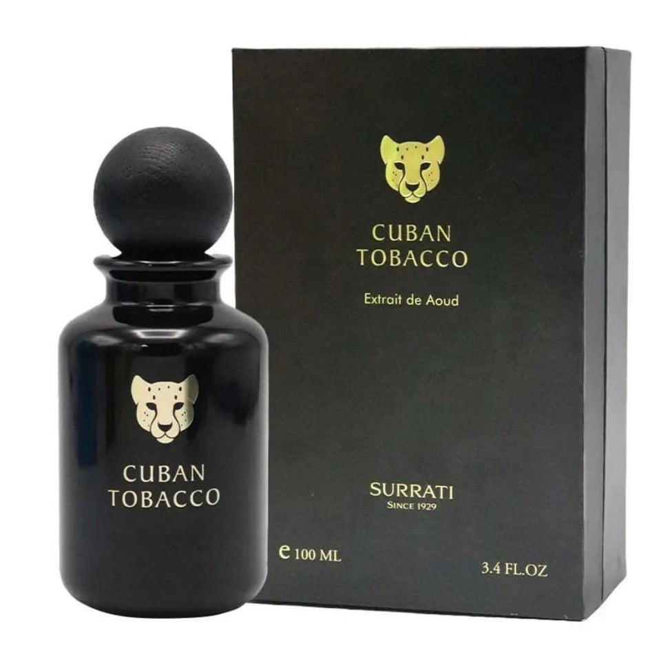 Cuban Tobacco Extrait De Aoud Eau de Parfum 100ml Surrati Surrati