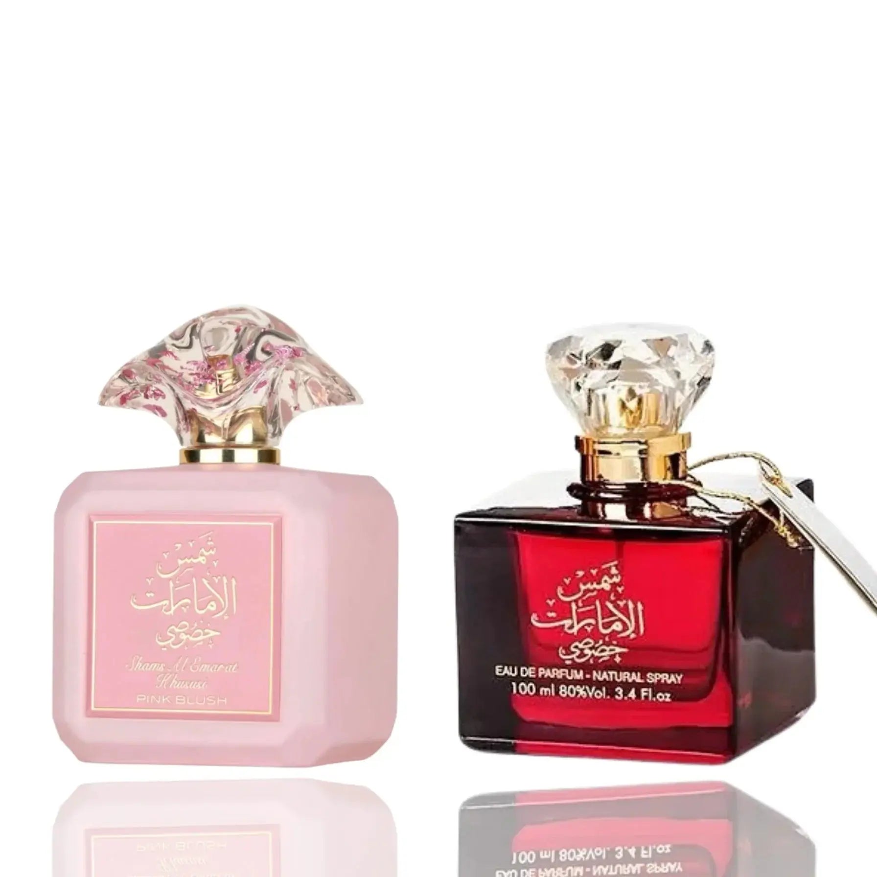 Shams Al Emarat Khususi Pink Blush & Shams Al Emarat Khususi Bundle Ard Al Zaafaran - Aromique Beauty Ltd