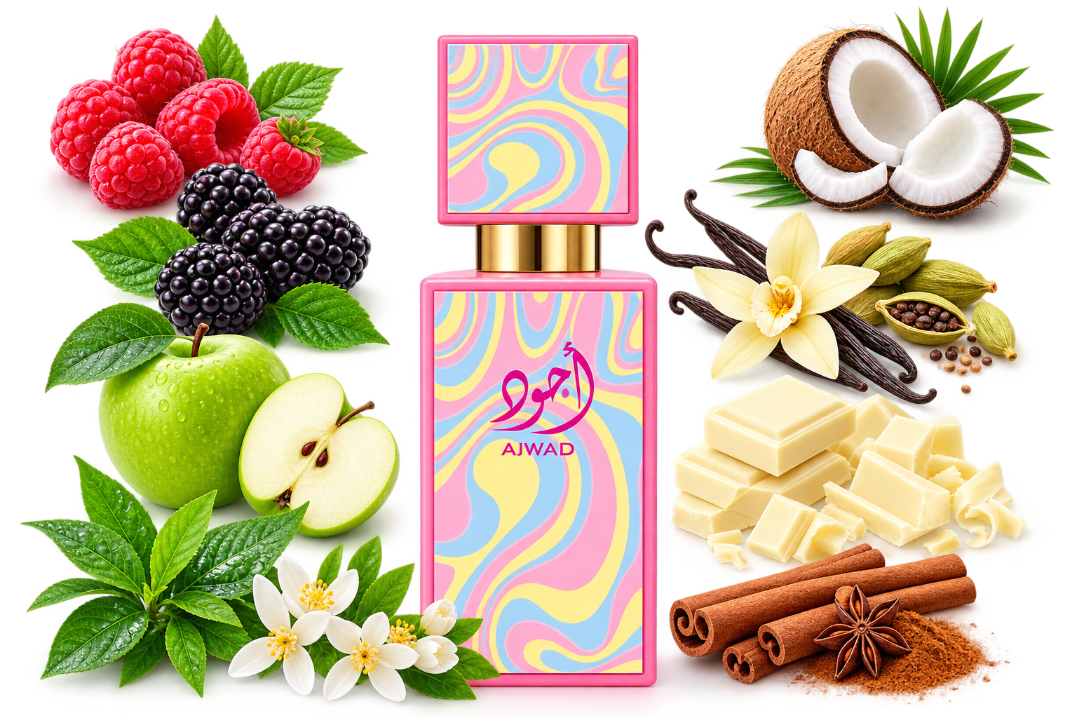 Ajwad Pink to Pink by Lattafa 60ml Eau de Parfum  Emarati