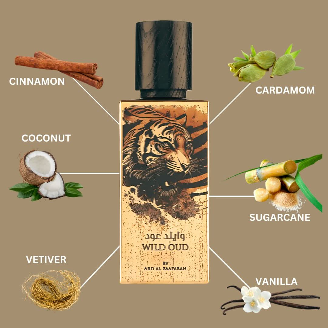 Wild Oud Eau de Parfum Spray 60ml Ard Al Zaafaran  Emarati