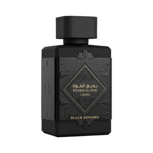 Badee Al Oud Black Exposed Perfume 100ml EDP Lattafa  Emarati