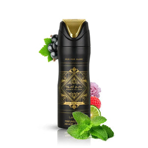 Badee Al Oud Deodorant Body Spray 200ml Lattafa - Aromique Beauty Ltd