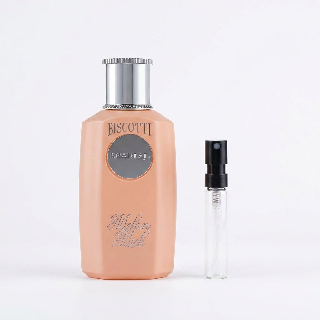 Biscotti Melon Misk Perfume Sample 2ml Khadlaj Khadlaj