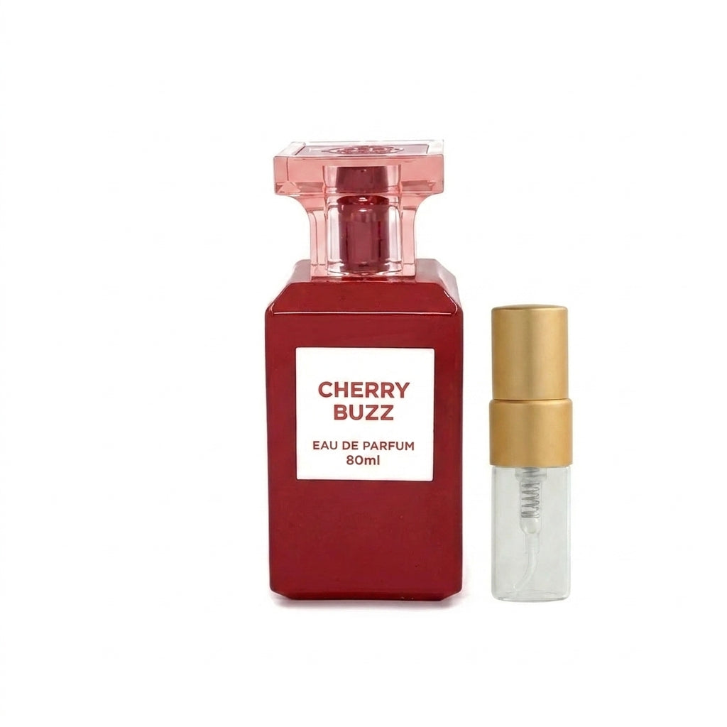 Cherry Buzz Perfume Sample 2ml Fragrance World  Emarati