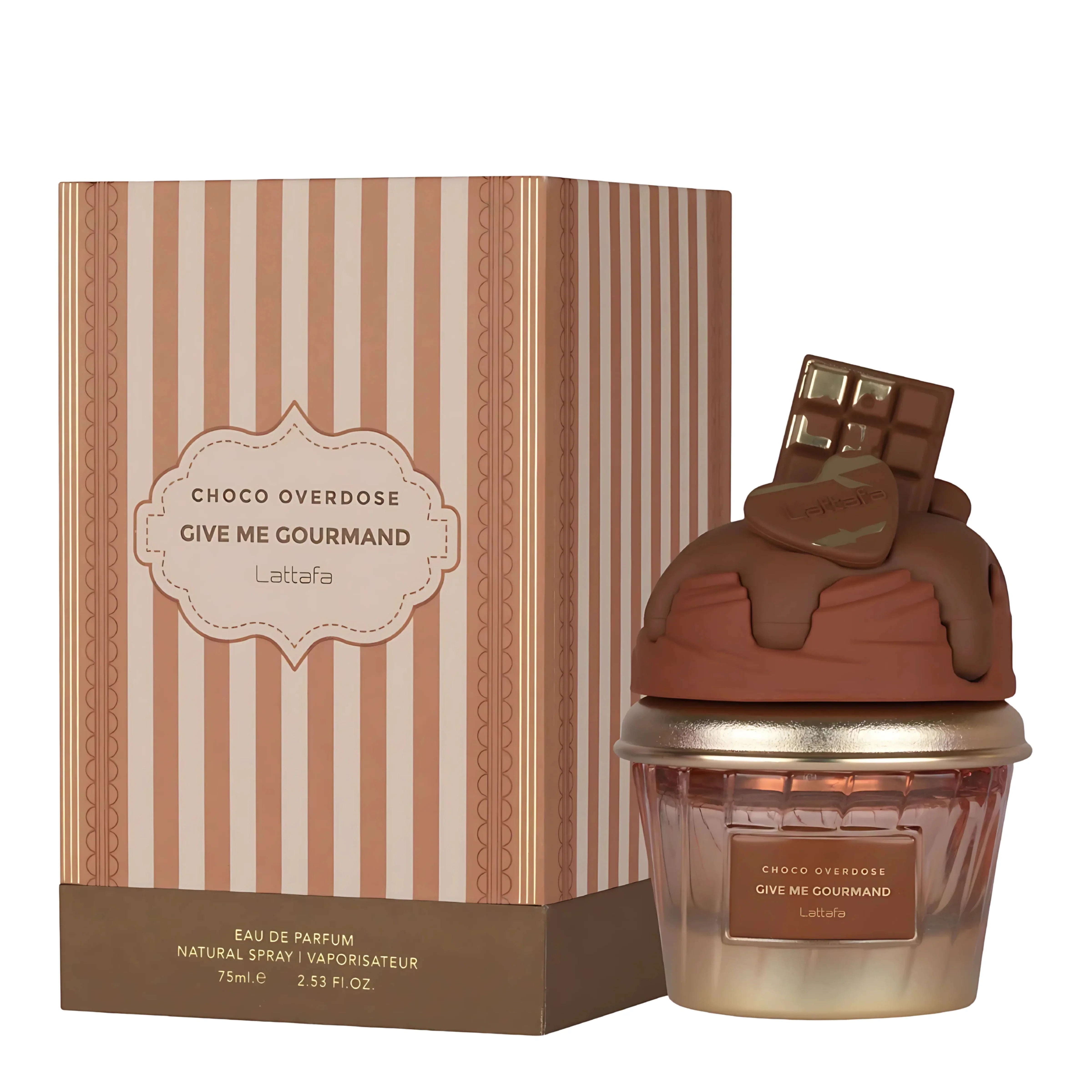 Choco Overdose Perfume 75ml EDP Lattafa - Aromique Beauty Ltd