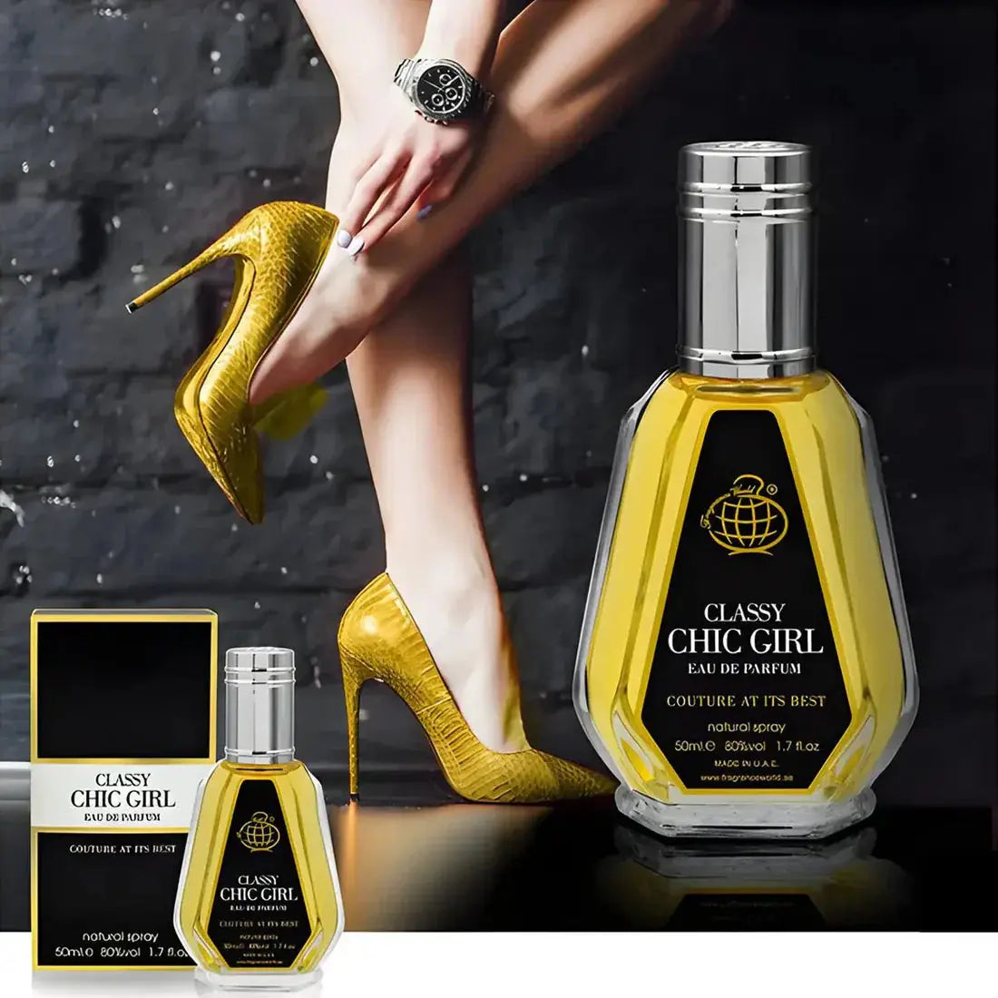Classy Chic Girl Perfume 50ml EDP Fragrance World - Aromique Beauty Ltd