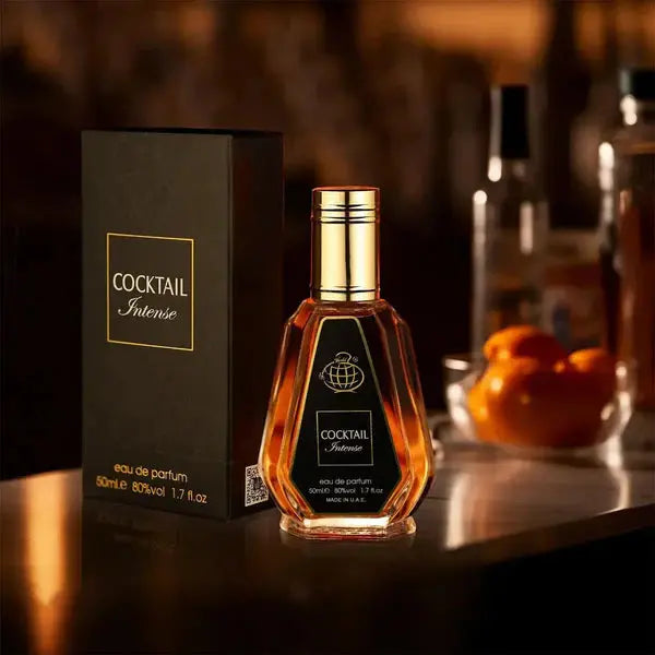 Cocktail Intense Perfume 50ml EDP Fragrance World - Aromique Beauty Ltd