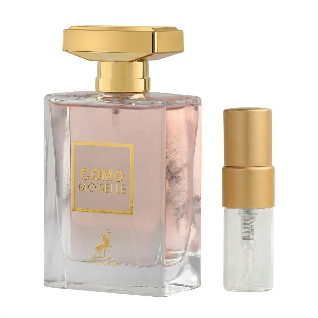 Como Moiselle Perfume Sample 2ml Maison Alhambra  Emarati