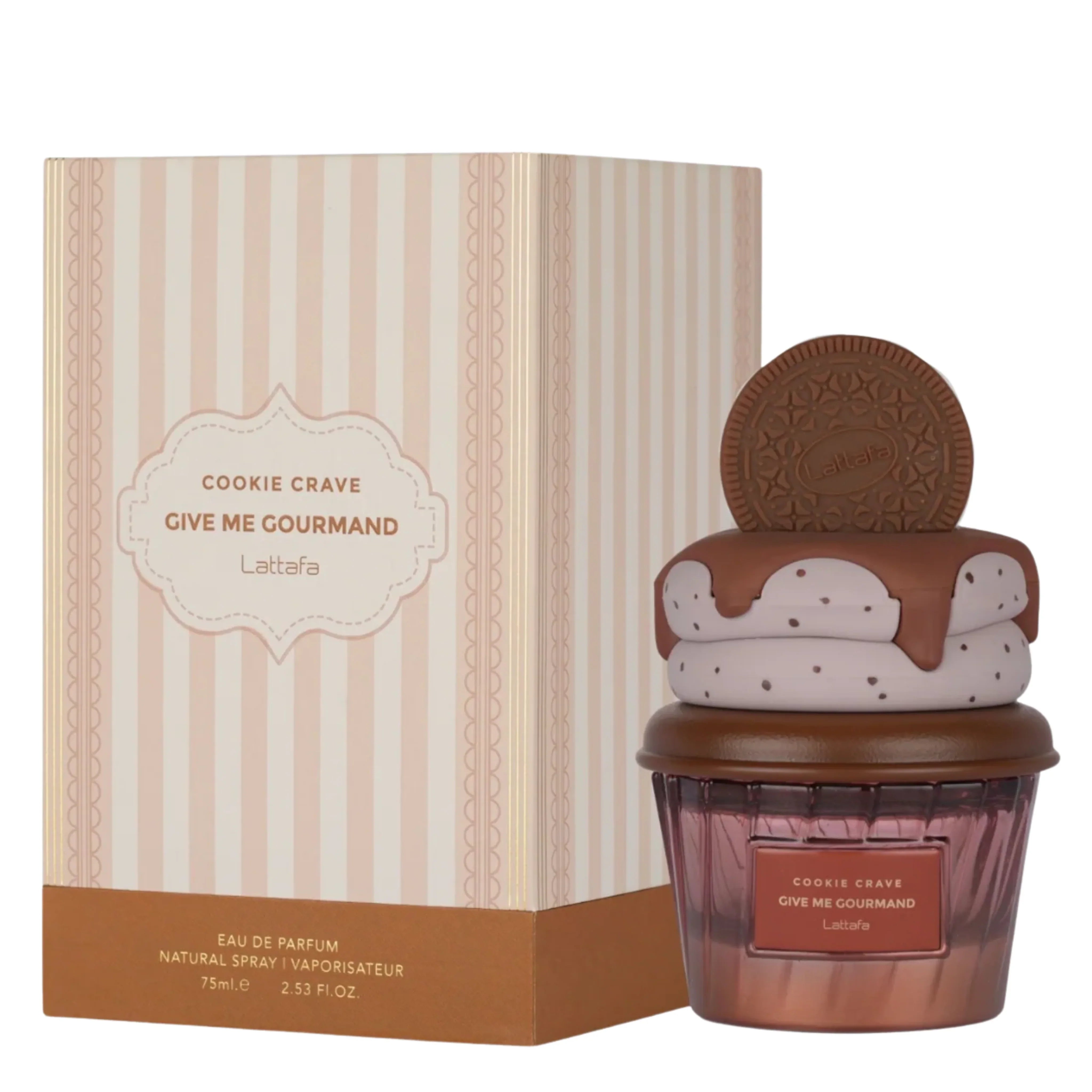 Cookie Crave Perfume 75ml EDP Lattafa - Aromique Beauty Ltd