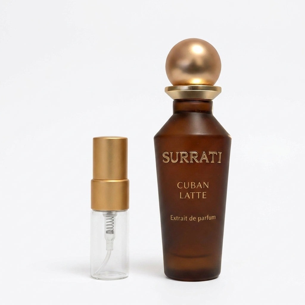 Cuban Latte Perfume Sample 2ml Surrati  Emarati