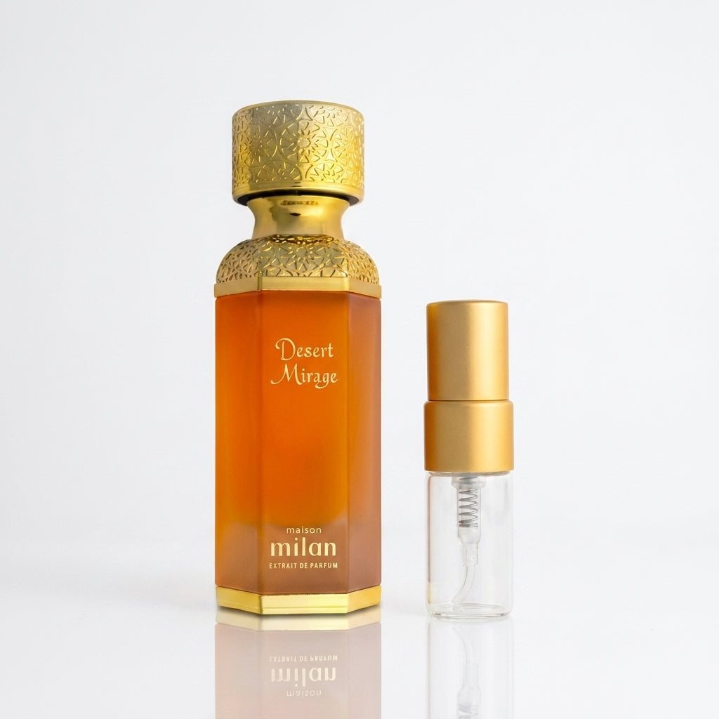 Desert Mirage Perfume Sample 2ml Maison Milan  Emarati