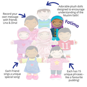 Desi Doll Fatimah – My Little Muslim Friends Islamic Doll for Kids  Emarati
