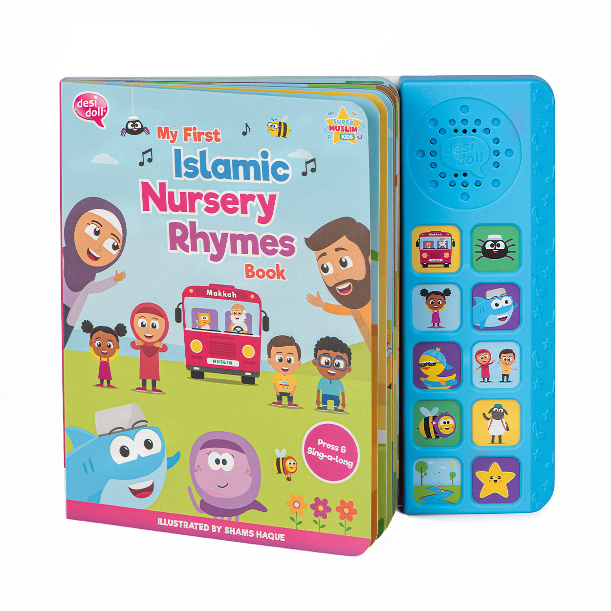 Desi Doll Islamic Nursery Rhymes Book – Early Learning Book for Kids  Emarati