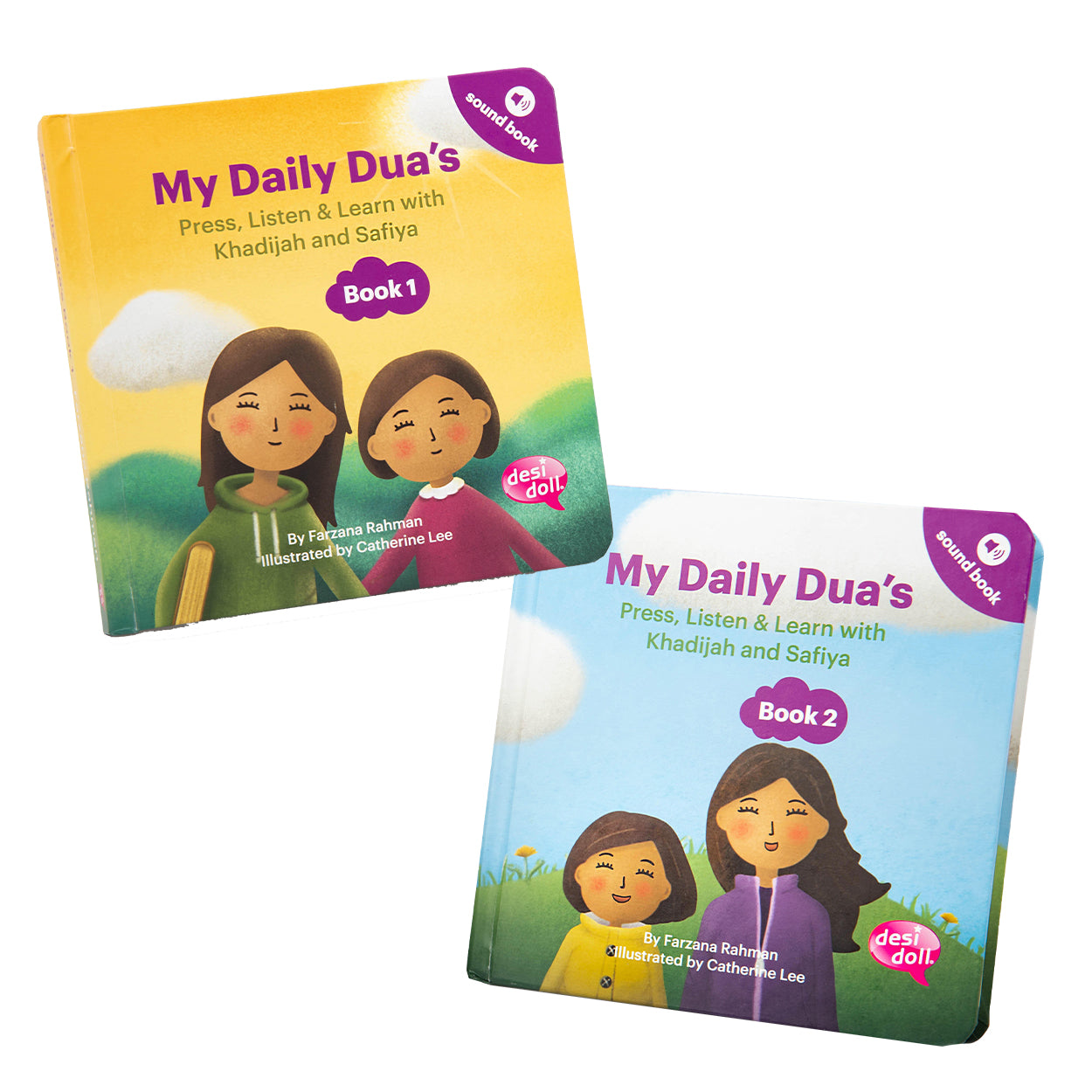 Desi Doll My Daily Duas Story Sound Books 1 – Islamic Learning Books for Kids  Emarati