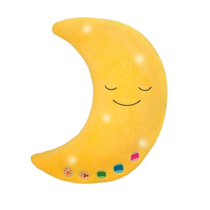 Desi Doll My Quran Pillow (Moon Shape) – Islamic Kids Learning Pillow with Light & Sound  Emarati