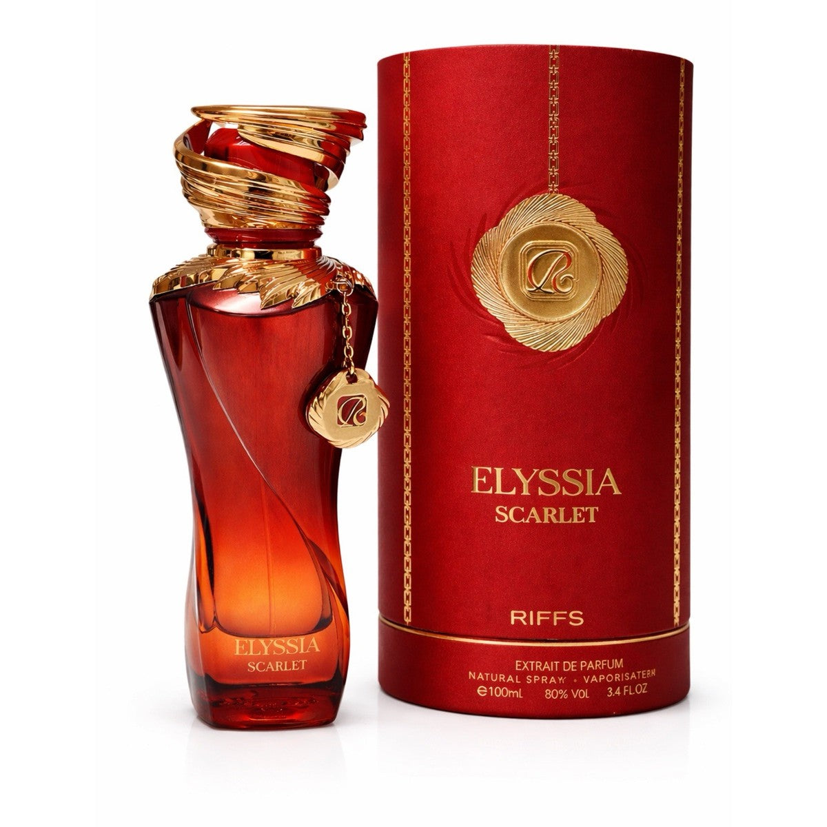 Elyssia Scarlet Extrait de Parfum 100ml Riiffs  Emarati