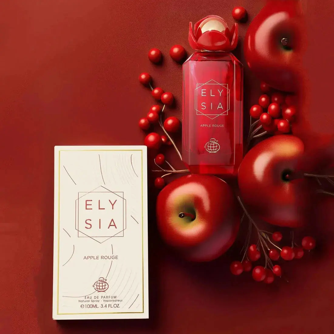 Elysia Apple Rouge Perfume 100ml EDP Fragrance World Fragrance World
