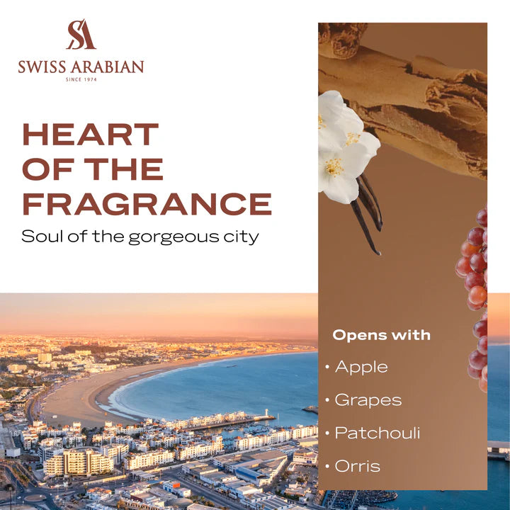Essence of Casablanca Extrait De Parfum 100ml Swiss Arabian  Emarati