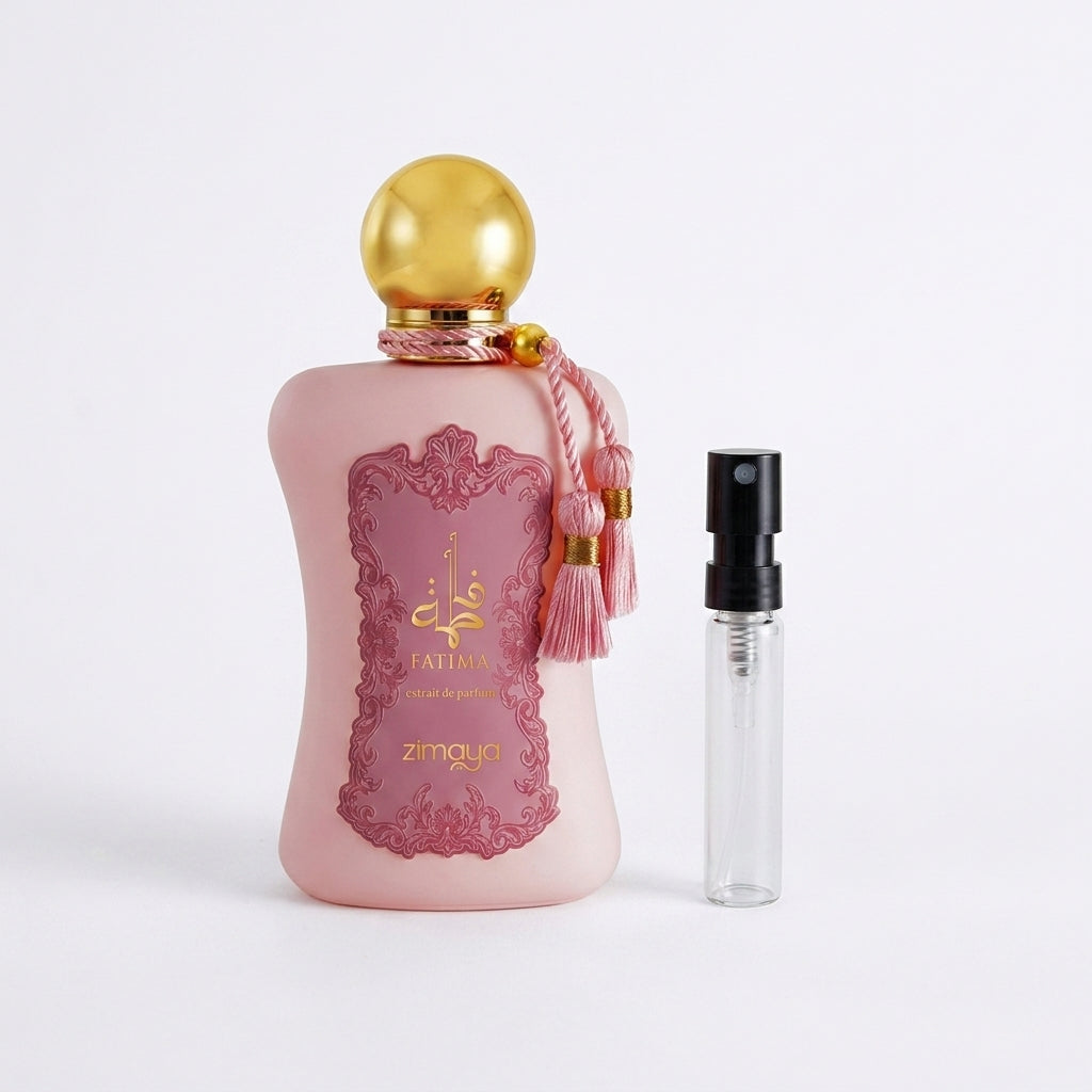 Fatima Pink Perfume Sample 2ml Zimaya Zimaya