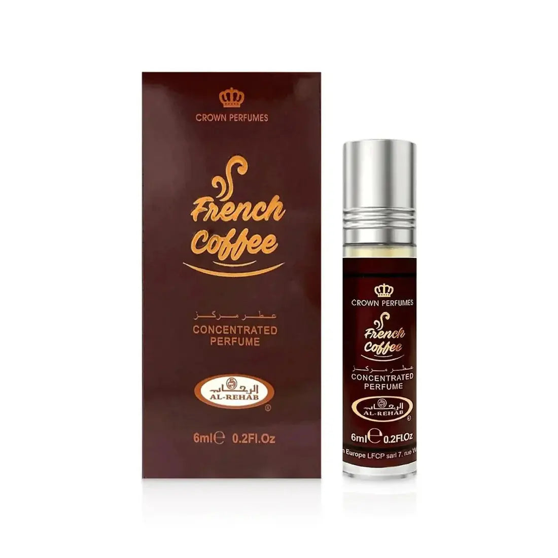 French Coffee Perfume Oil 6ml Al Rehab - Aromique Beauty Ltd